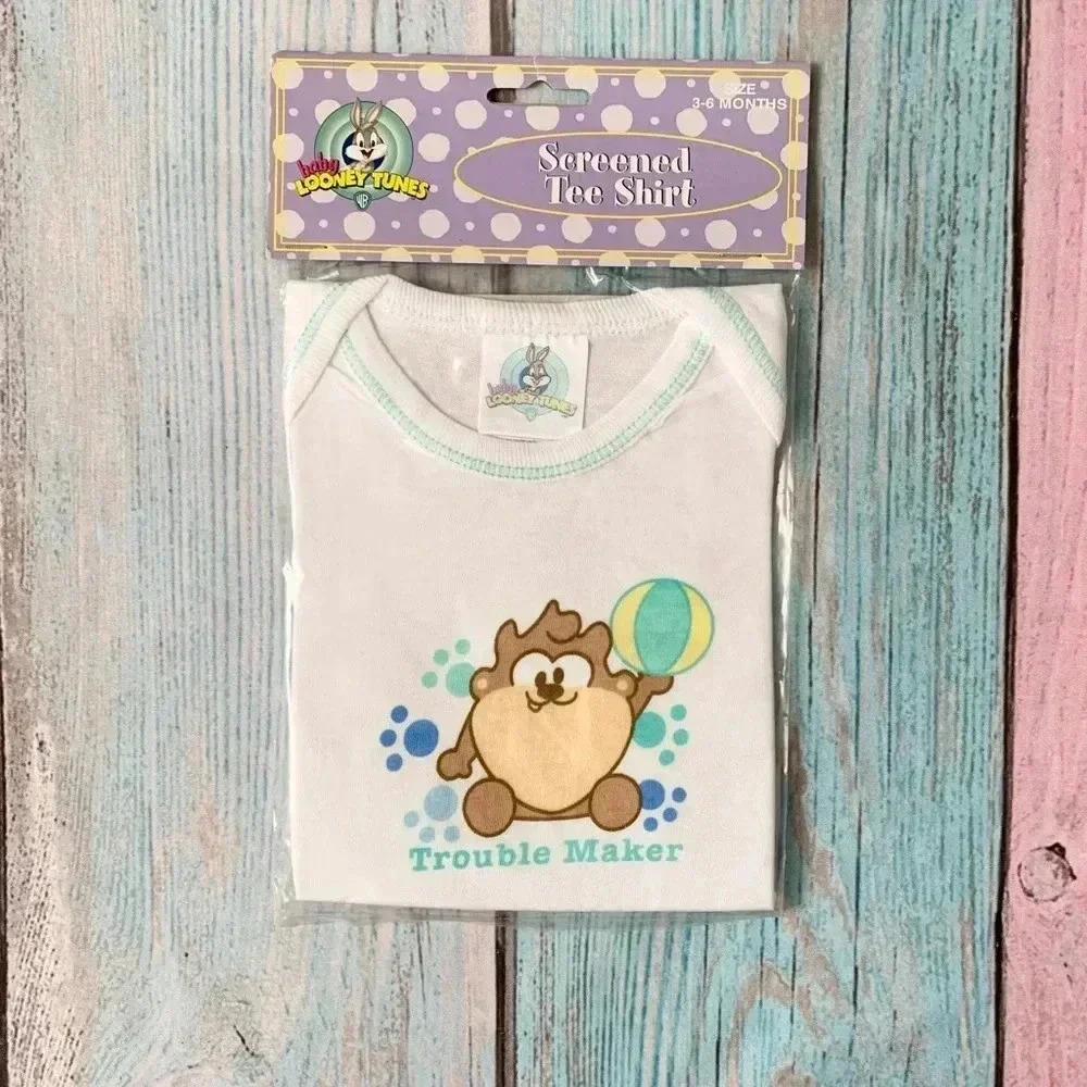 Baby looney tunes screened tee shirt deadstock
